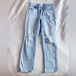 Madewell High rise Boyjean